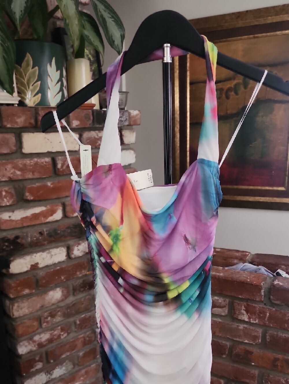 Anthropologie AFRM Indina Ruched Maxi Dress - Picture 4 of 8